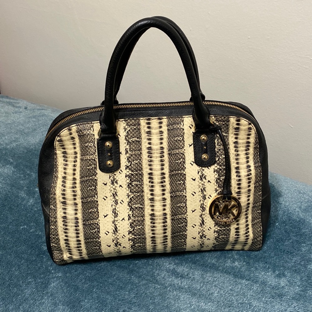 Michael Kors Snake Print Purse